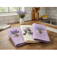 Рушники кухонні вафельні Nilteks 3шт, 40*60см