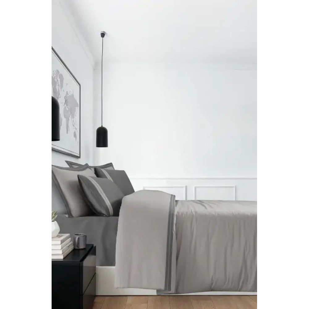 Постільна білизна La Romano Premium Satin Mona Series 300TC - Alara Ash - Turkey