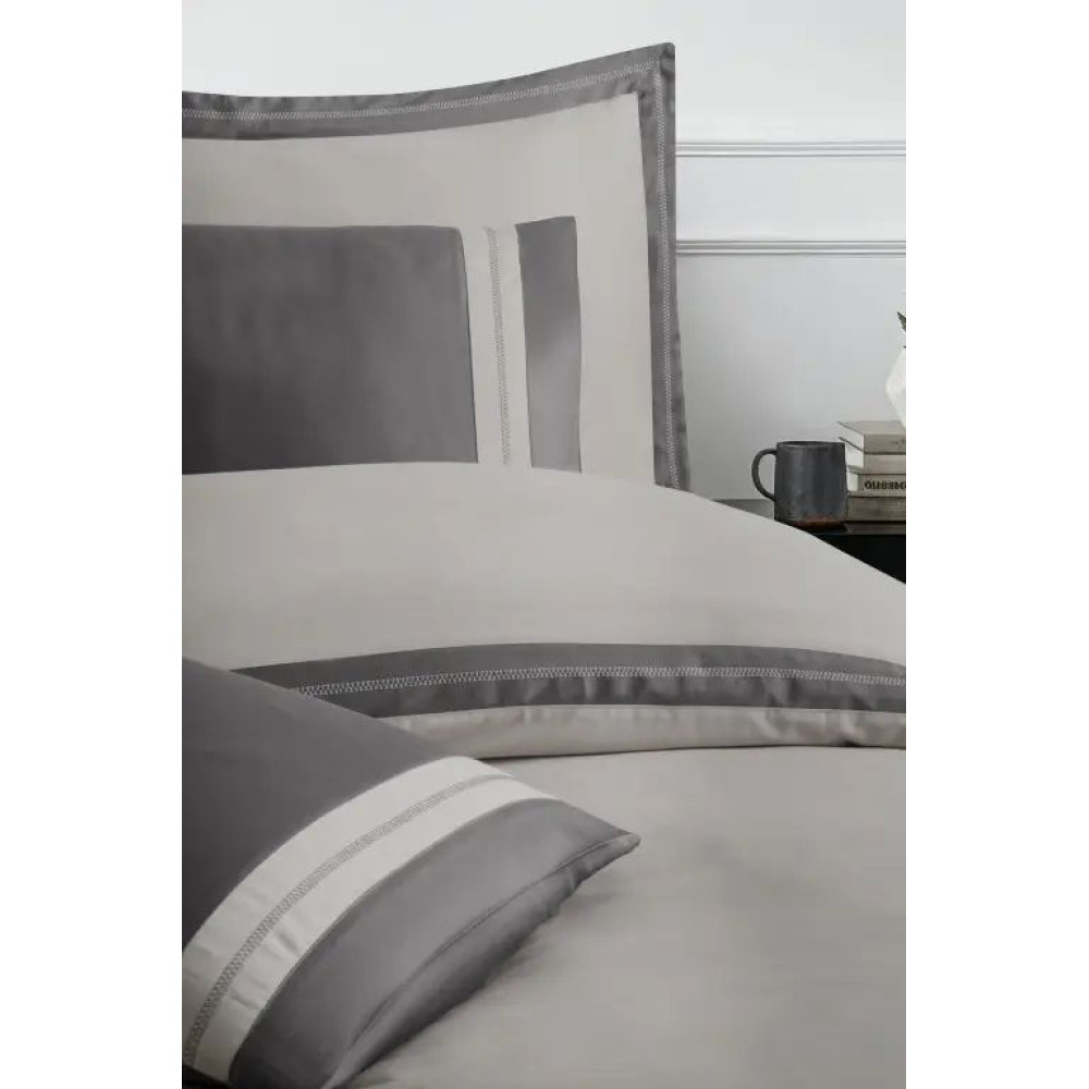 Постільна білизна La Romano Premium Satin Mona Series 300TC - Alara Ash - Turkey