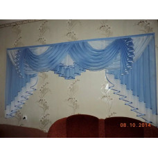 Ламбрекен шифоновий 2,50м №157