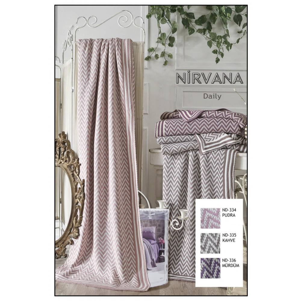 Покривало плед в'язаний First Choice Nirvana Vita