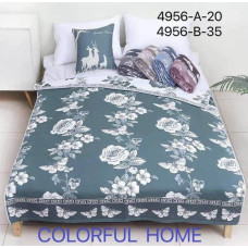 Покривало льон Colorful Home 160*200