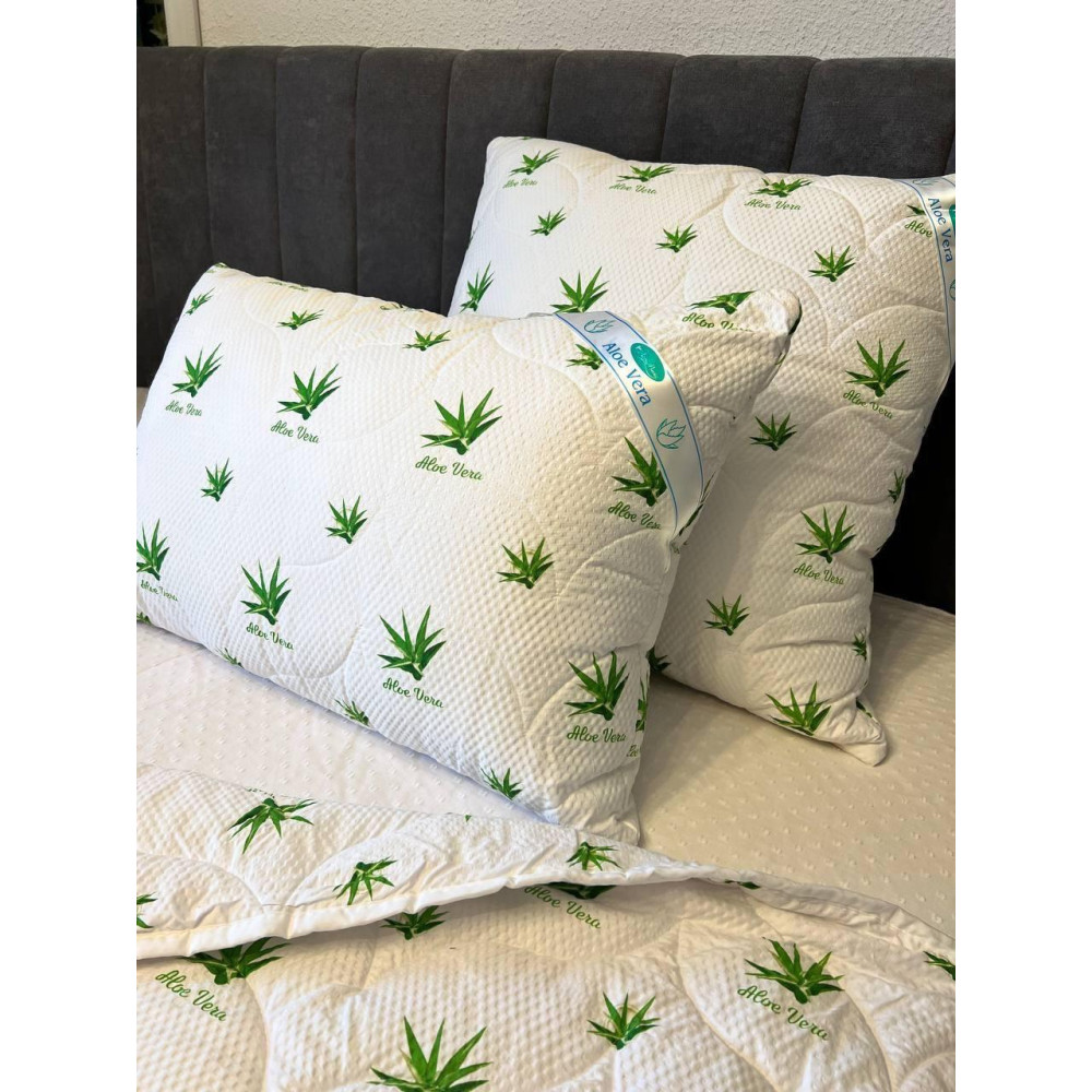 Подушка для сну Aloe Vera жниварка мікрофібра Лері Макс 50*70см