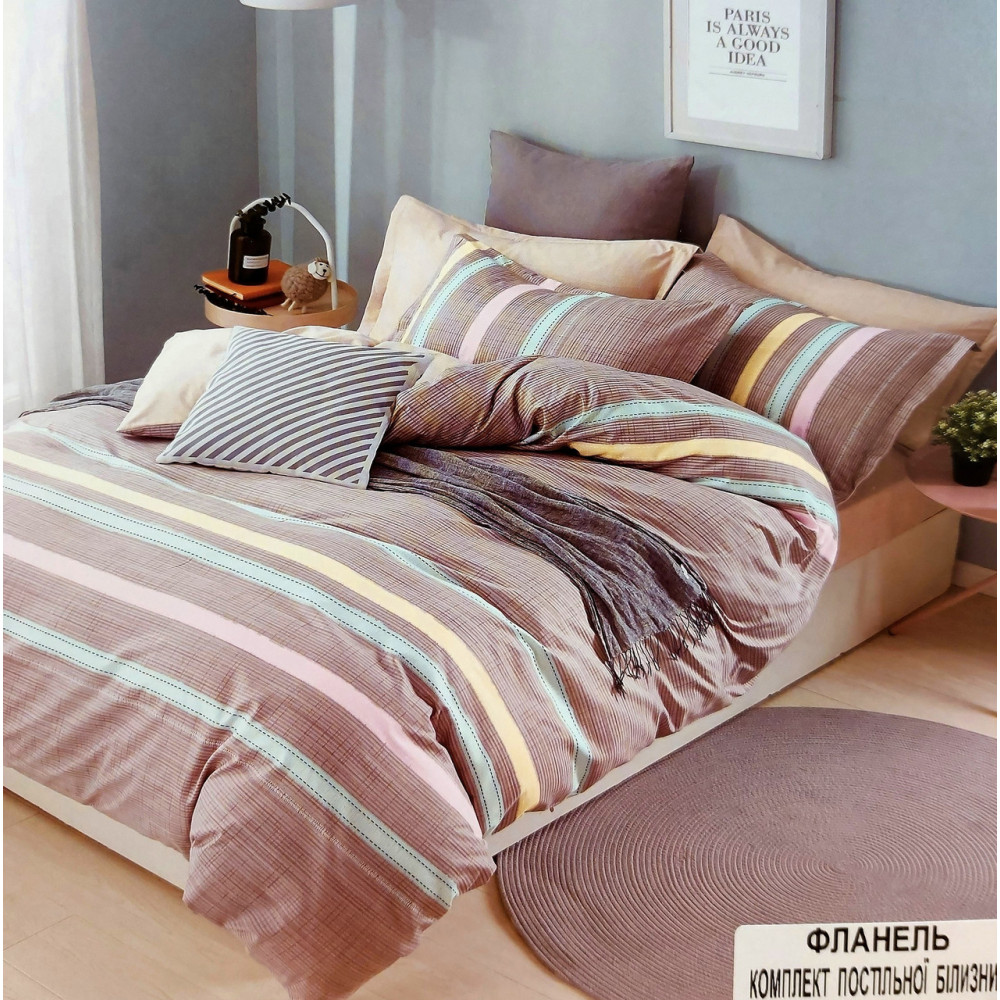 Постільна білизна Colorful Home Flanel Original Series - Євро розмір