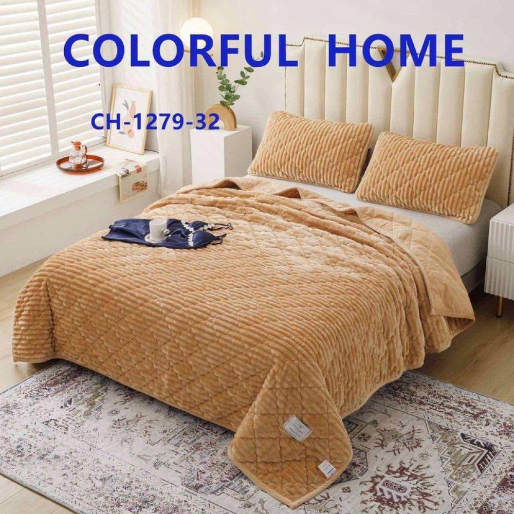 Ковдра з наповнювачем синтепону + 2 наволочки Colorful Home