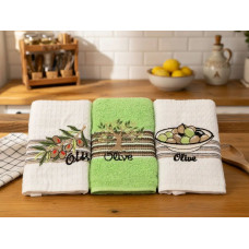 Кухонні рушники Nilteks 3шт, 40*60см