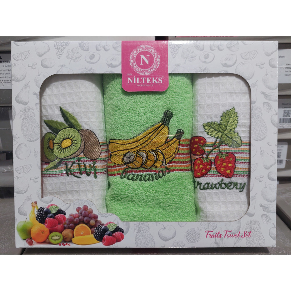 Кухонні рушники Nilteks 3шт, 40*60см