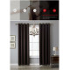 Штора однотонна Microvelur - Dark Brown
