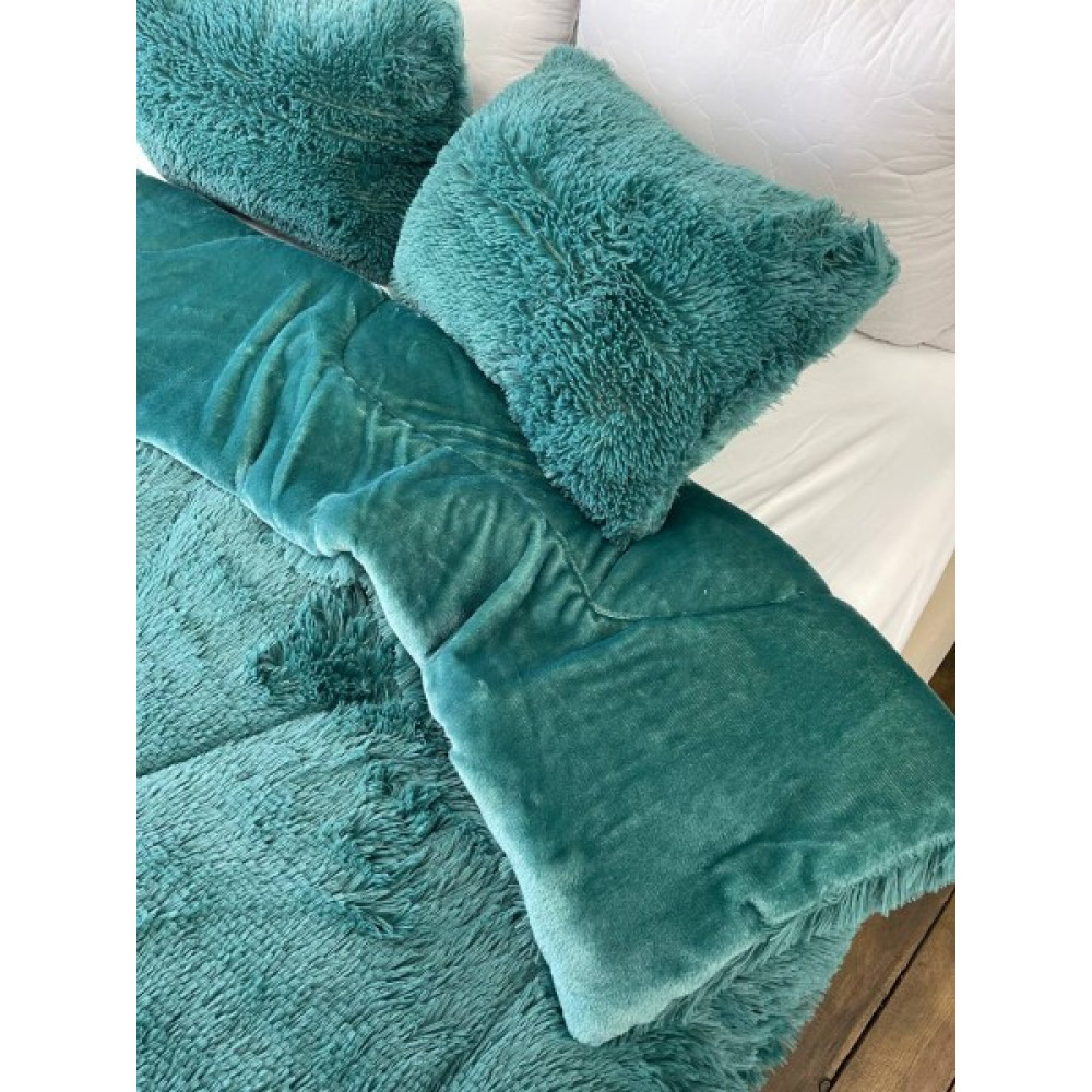Ковдра трава Cappone 210 * 230 - пудра