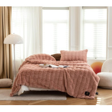 Покривало Vip Шиншила - Кролик Deco 220*240 - теракот