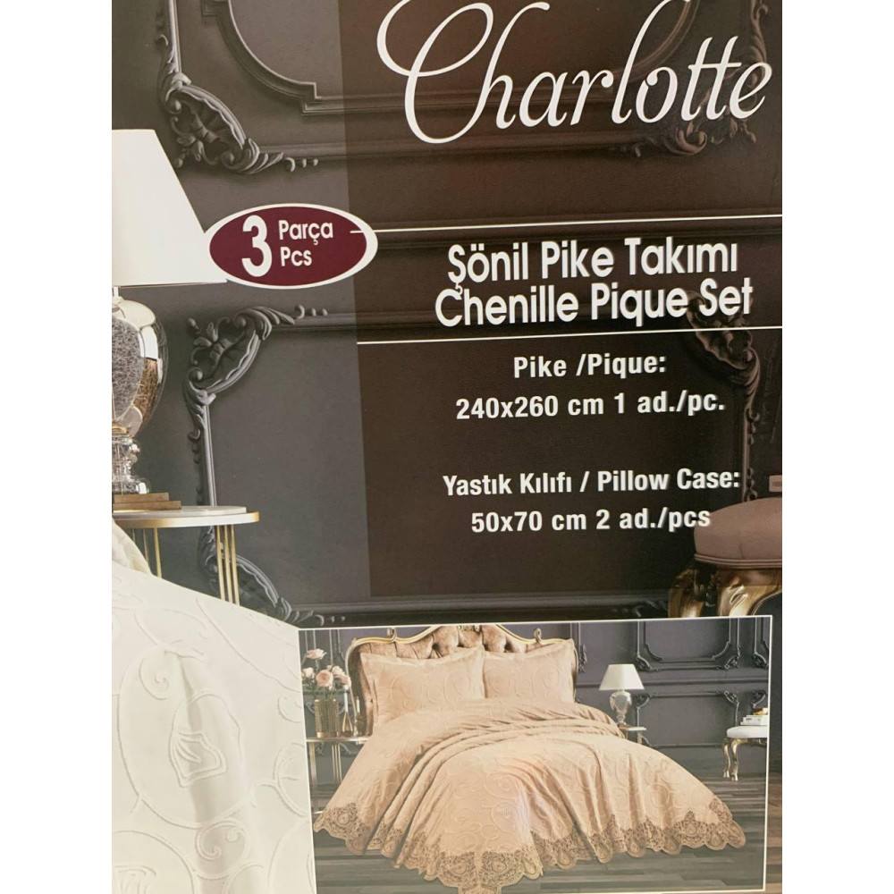 Покривало жакардове Maison Royale Hasuteks Charlotte 240*260