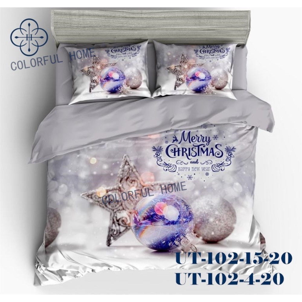 Білизна постільна Новий Рік Colorful Home - Євро