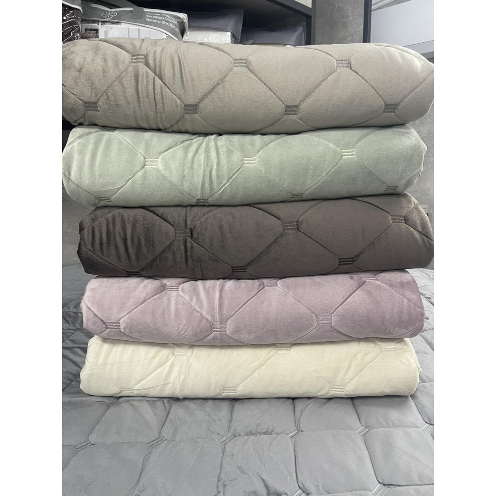 Покривало Velur Colorful - Antina Emily 220*240 - оливка