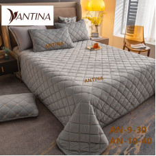 Покривало полуторне Velur Colorful - Antina Chane 150*210 - серій