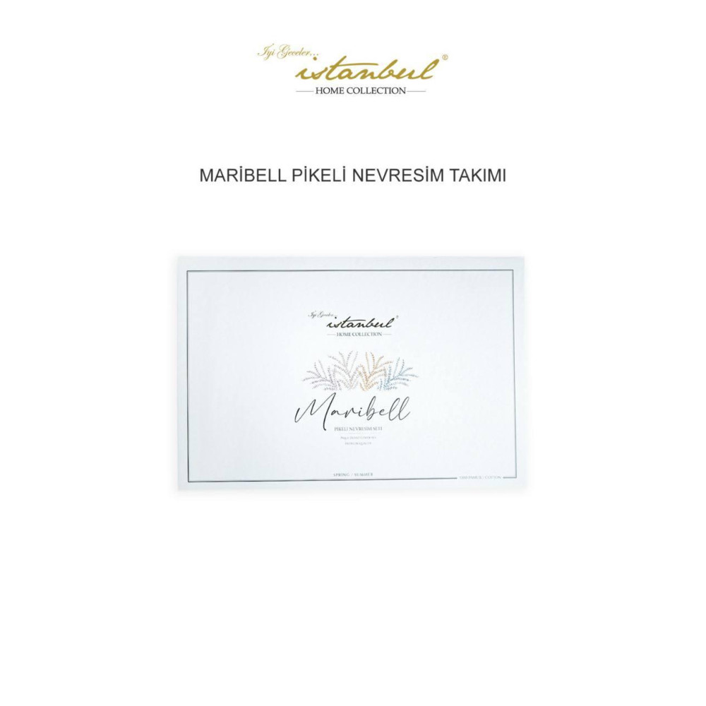 Постільна білизна Istanbul Maribell Mavi - Turkey