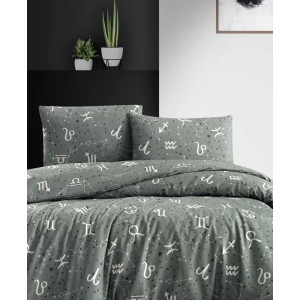 Постільна білизна First Choice Ranforce Homesko простинь на гумці - Goodnight Moonmist
