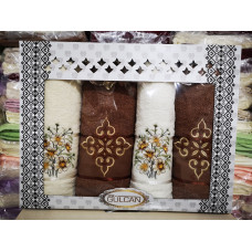 Махрові рушники 4шт Gulcan Туреччина